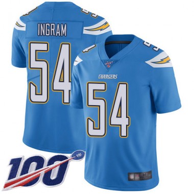 Los Angeles Chargers NFL Football Melvin Ingram Electric Blue Jersey Youth Limited #54 Alternate 100th Season Vapor Untouchable